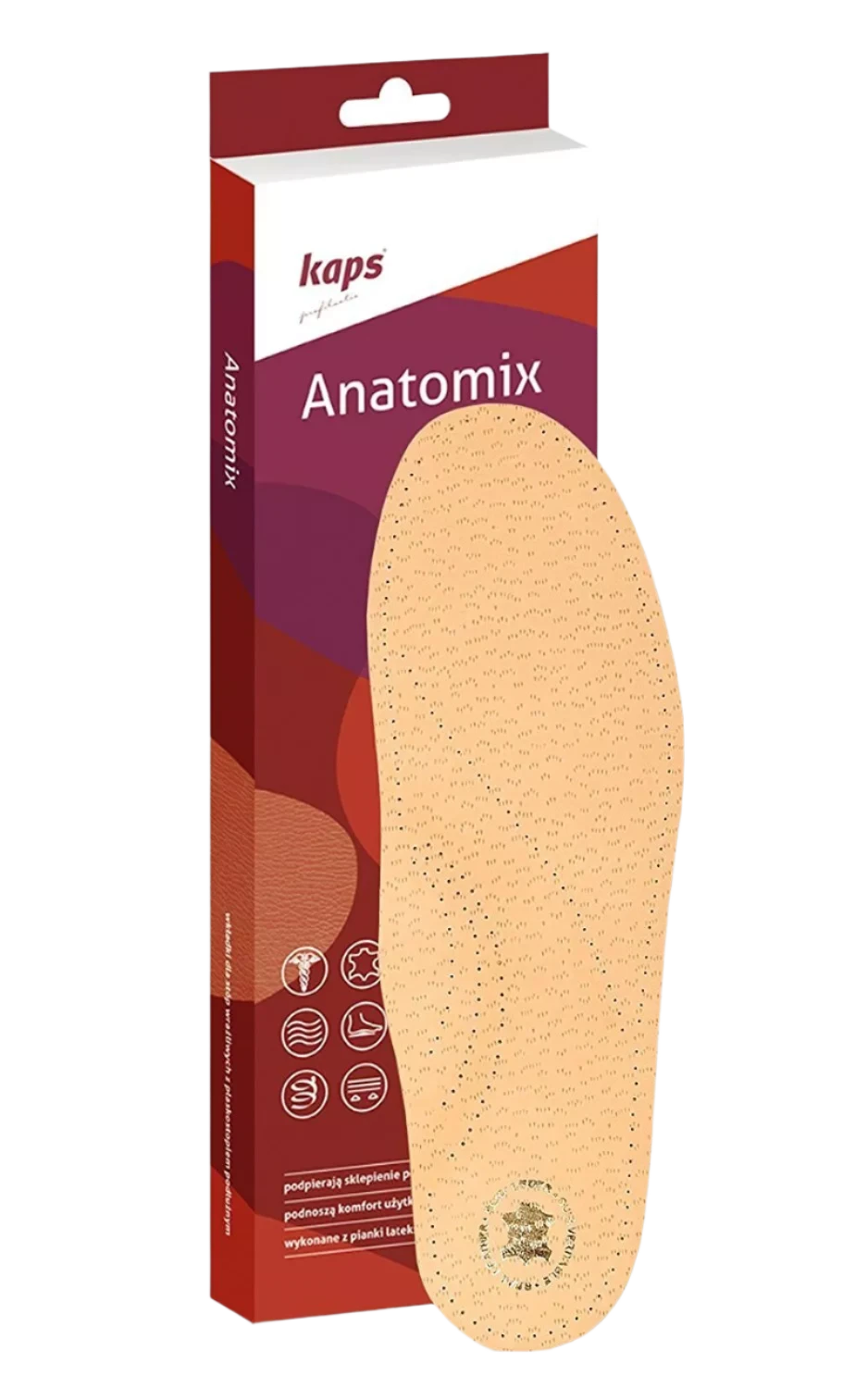 Kaps Anatomix Leather Insoles: Superior Support for Flat Feet